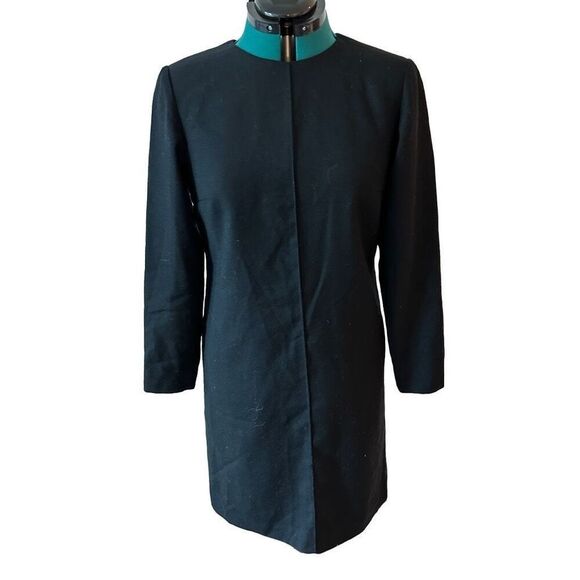 Talbots black wool suit dress- size 6 - Picture 1 of 8